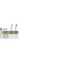 Barrel Diamond Burs | FG Medium Grit
