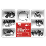 Assorted Size SECTIONAL CONTOURED METAL MATRICES | Matrix