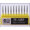 Tapered Flat End | Finishing Bur