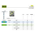 Zircon Cut wheel Z818 | FG Diamond Turbine Burs