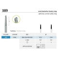 Long Round , Conical Collar 389 | FGXL Diamond Turbine Burs