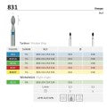 Bud 831 | FG Diamond Turbine Burs