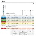 Egg 833 | FG & RA Diamond Burs