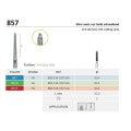 End Domed 857 | FG Diamond Turbine Burs