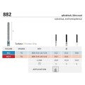 Cylindrical 882 | FG Diamond Turbine Burs