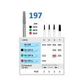ROUND-END FISSURE Short Bur 197 | Diamond Bur