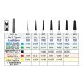 Taper Round End 850 | Turbin Diamond Bur