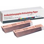 Articulating paper | straight, blue/red, 80µ