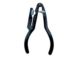 Ivory rubber dam puncher titanium coated